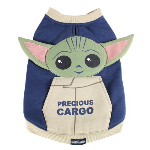 The Mandalorian - Sudadera para perro diseo Baby Yoda tamao S