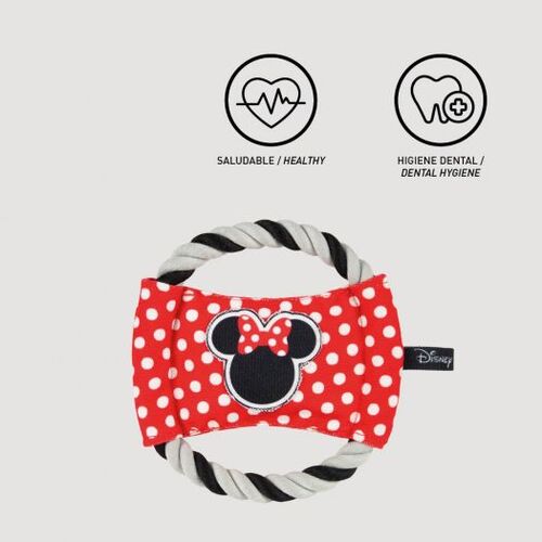 Minnie - Cuerda dental para perro 15cm de diametro