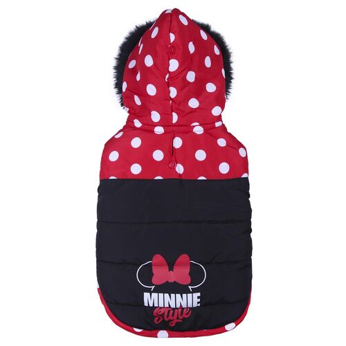 Minnie - Abrigo para perro con capucha tamao XXS