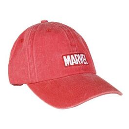 Marvel - Gorra Adulto  roja 59 Cm