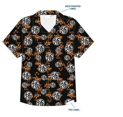 Dragon Ball Z - Camisa manga corta de adulto XXL