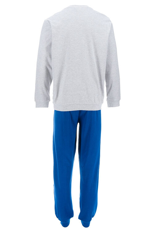 Avengers - Pijama largo de invierno para adulto Gris XXL