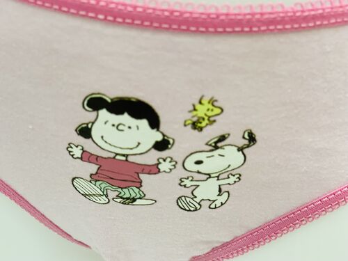 Snoopy - Caja 3 bragas  niña 6/8A