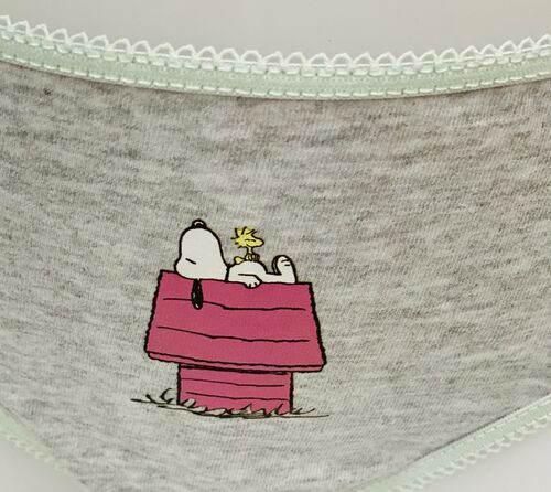 Snoopy - Caja 3 bragas  niña 6/8A
