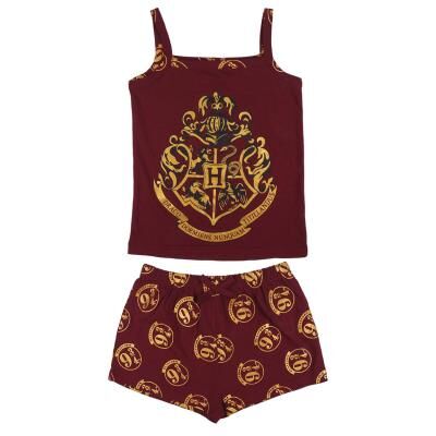 Harry Potter - Pijama corto con camiseta de asas 8A