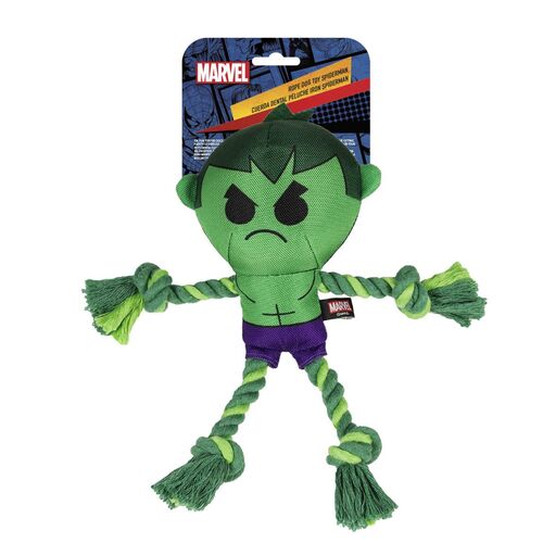 Avengers - Cuerda dental para perro Hulk