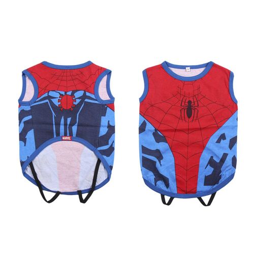 Spiderman - Camiseta de algodn para perro XXS