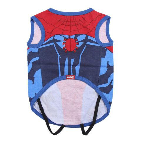 Spiderman - Camiseta de algodn para perro XXS