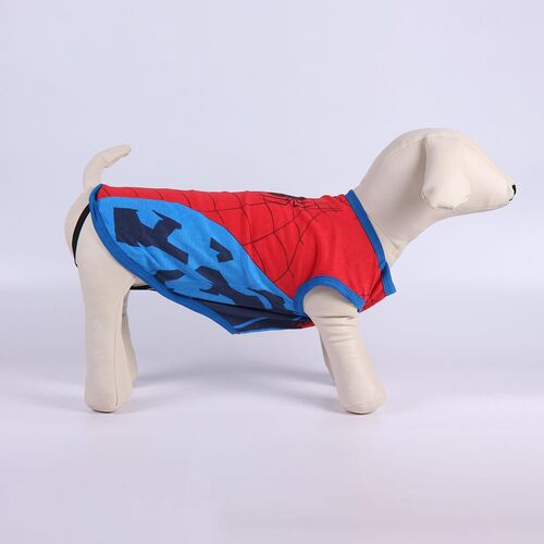 Spiderman - Camiseta de algodn para perro XXS