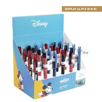 Disney - Boligrafos con tapa surtidos Mickey