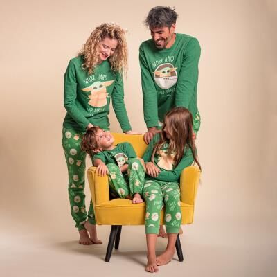 The Mandalorian - Pijama largo dos piezas infantil single jersey para nio 6A