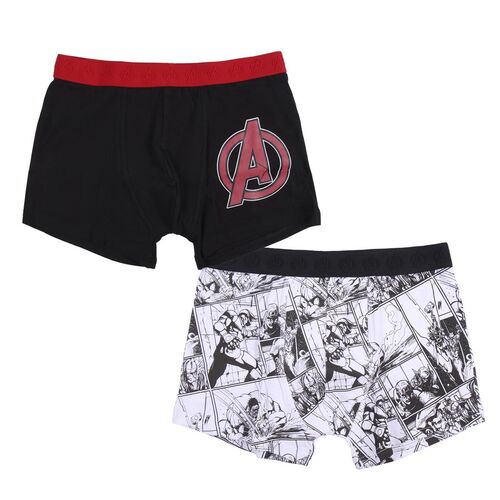 Marvel - Pack de 2 boxer para adulto S/M