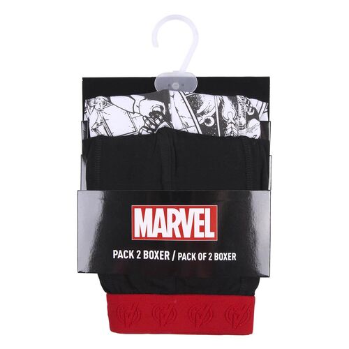 Marvel - Pack de 2 boxer para adulto S/M