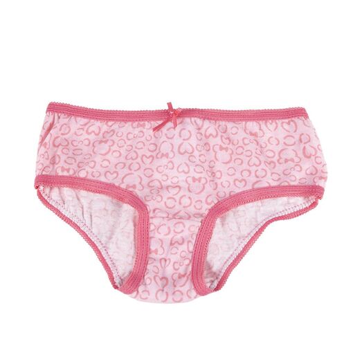 Minnie - Pack de 5 braguitas con neceser Rosa 1A