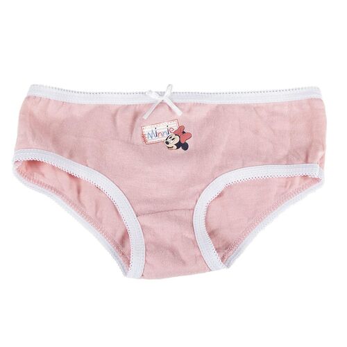 Minnie - Pack de 5 braguitas con neceser Rosa 1A