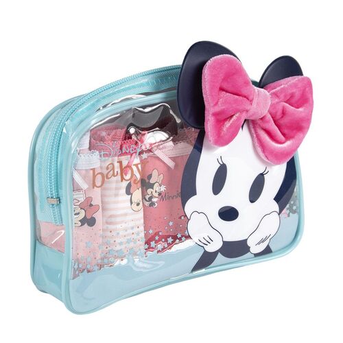 Minnie - Pack de 5 braguitas con neceser Rosa 1A