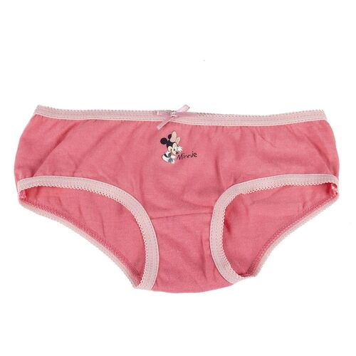 Minnie - Pack de 5 braguitas con neceser Rosa 1A