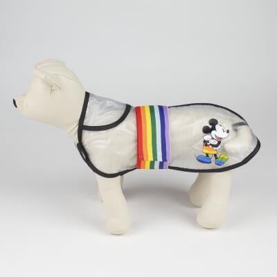 Mickey - Impermeable ajustable para perro col. Pride S