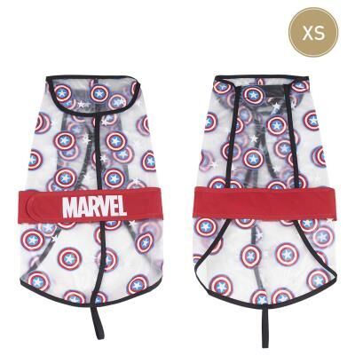 Avengers - Impermeable ajustable para perro XS Capitn Amrica