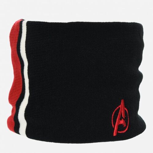 Avengers - Gorro + Braga de cuello Negro 52