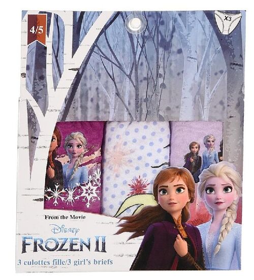 Frozen - Bragas pack 3 und 2/3