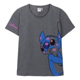 Stitch - Camiseta corta single jersey mujer