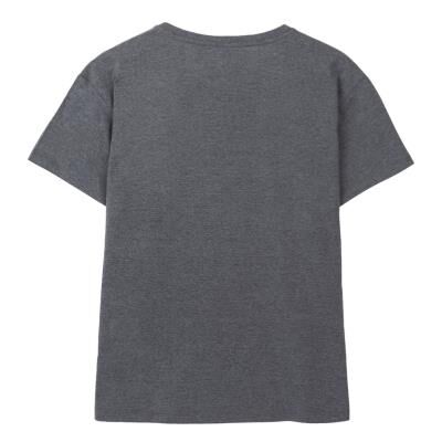 Stitch - Camiseta corta single jersey mujer Gris S