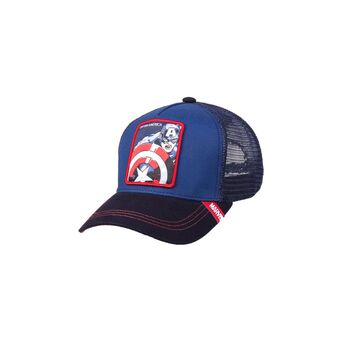 Avengers - Gorra visera curva para adulto 58cm Capitn Amrica