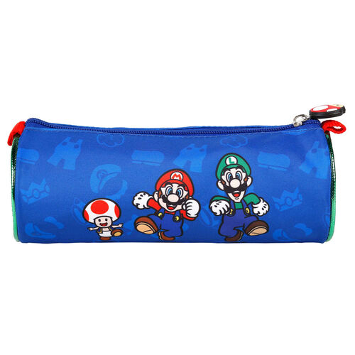 Super Mario - Portatodo cilndrico Mario y Luigi