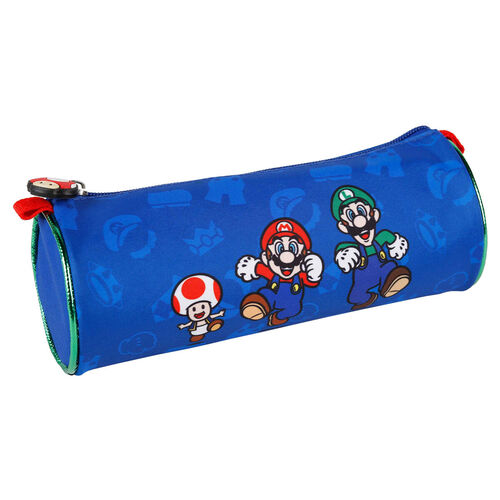 Super Mario - Portatodo cilndrico Mario y Luigi
