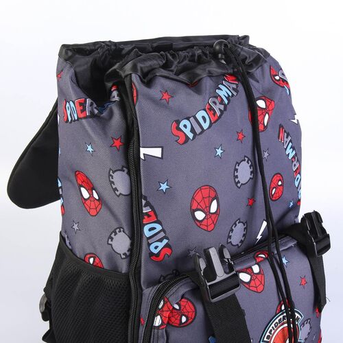 Spiderman - Mochila escolar grande 41cm extensible