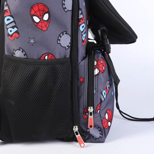 Spiderman - Mochila escolar grande 41cm extensible