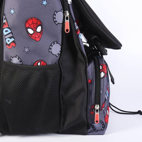 Spiderman - Mochila escolar grande 41cm extensible