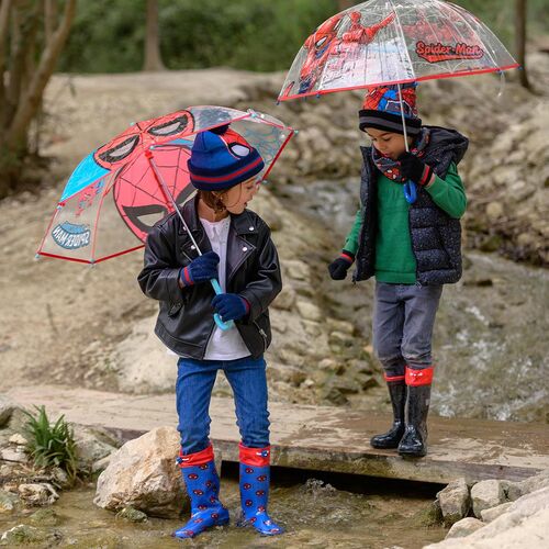 Spiderman - Botas de lluvia PVC Azul oscuro 27