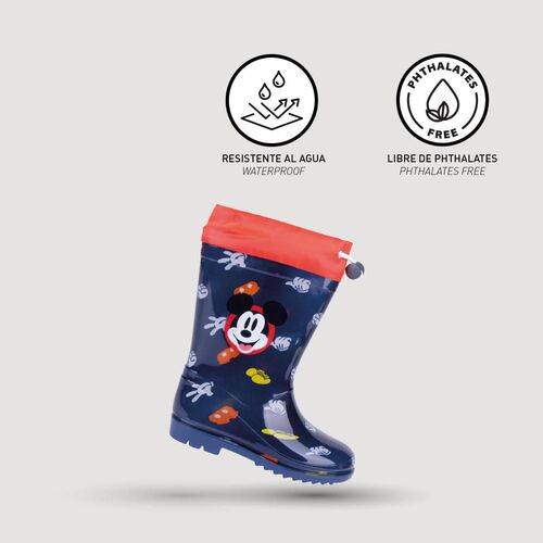 Mickey - Botas de lluvia PVC Azul oscuro 22