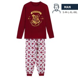 Harry Potter - Pijama largo single jersey algodn para hombre