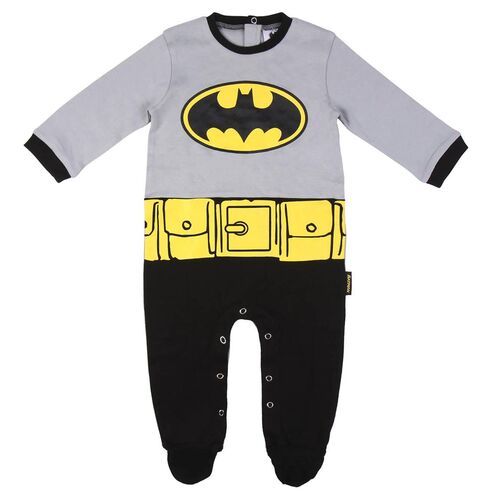 Batman - Pelele single jersey Gris 6 meses