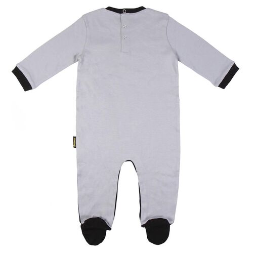 Batman - Pelele single jersey Gris 6 meses