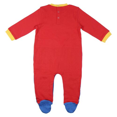 Wonder Woman - Pelele single jersey Rojo 3 meses