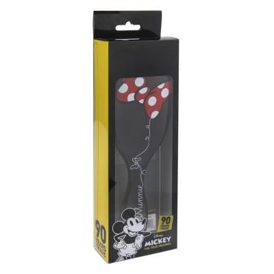 Minnie - Cepillo para el pelo negro en caja