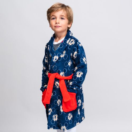 Mickey - Bata de coralina infantil Azul oscuro 6A