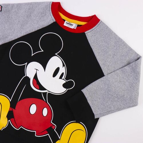 Mickey - Chandal de algodón conjunto de 3 piezas Negro 2A