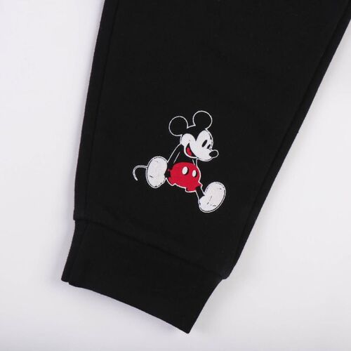 Mickey - Chandal de algodn conjunto de 3 piezas Negro 2A