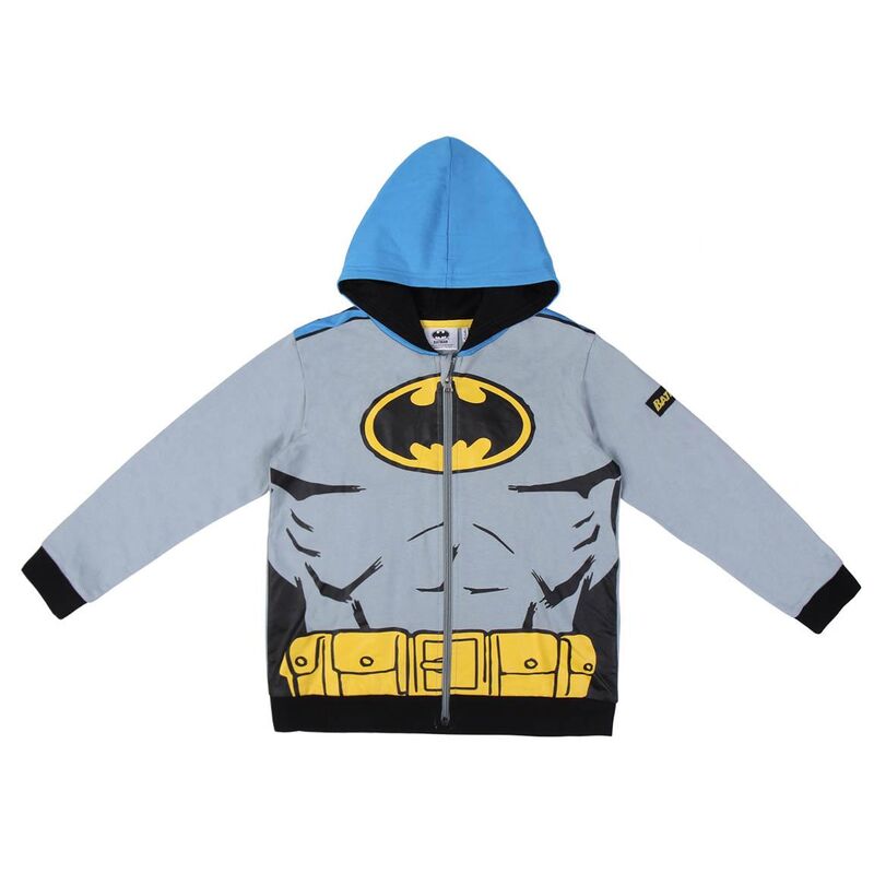 Batman - Chaqueta con capucha de algodón Gris 4A