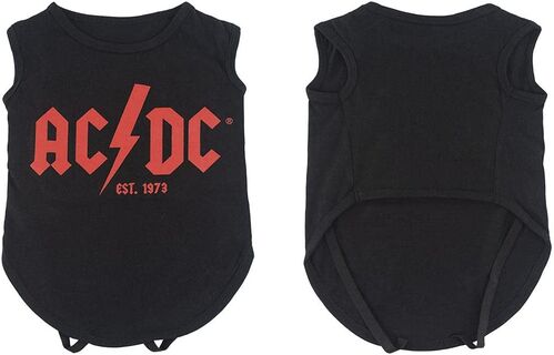 ACDC - Camiseta de algodn para perro XXS