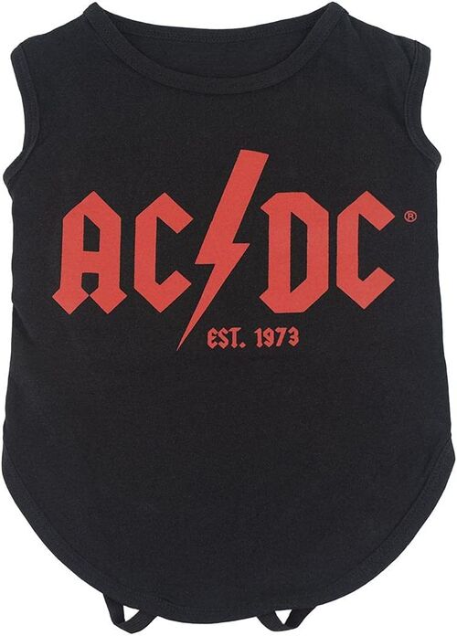 ACDC - Camiseta de algodn para perro XXS