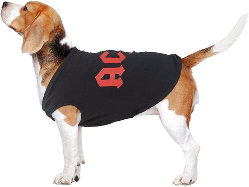 ACDC - Camiseta de algodn para perro XXS