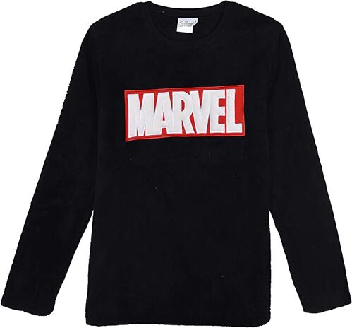 Marvel - Pijama de Coralina adulto Logo Marvel S