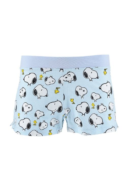 Snoopy - Pijama corto de verano mujer Gris S