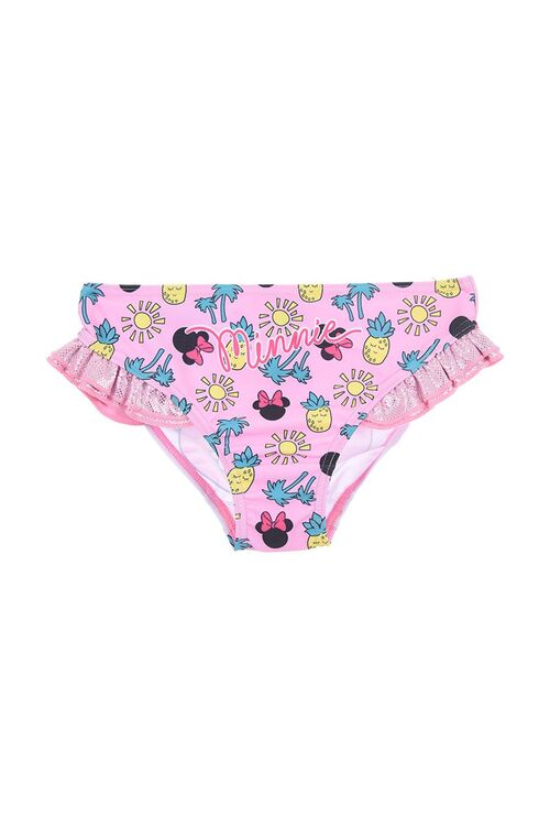 Minnie - Bañador tipo culetín infantil para niña Rosa 6A